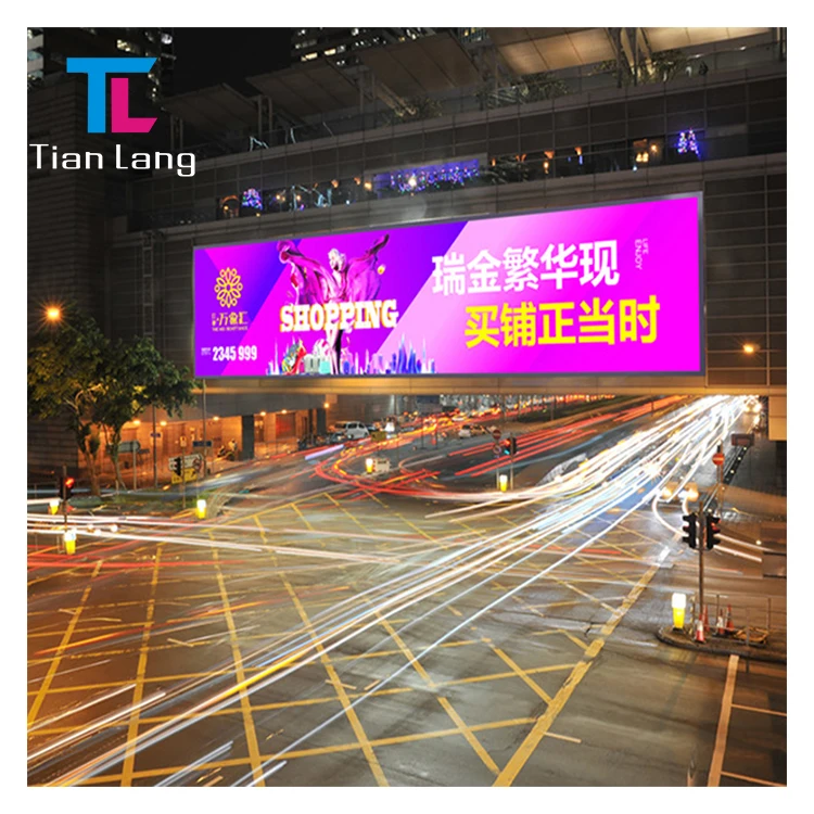 product battery powered light box display estatic electronic signs advertising steel structure billboard poles-1