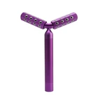 Vibrating Neck Massage Y Shape Electric Vibrating Germanium Face Neck Uplift Massage Roller