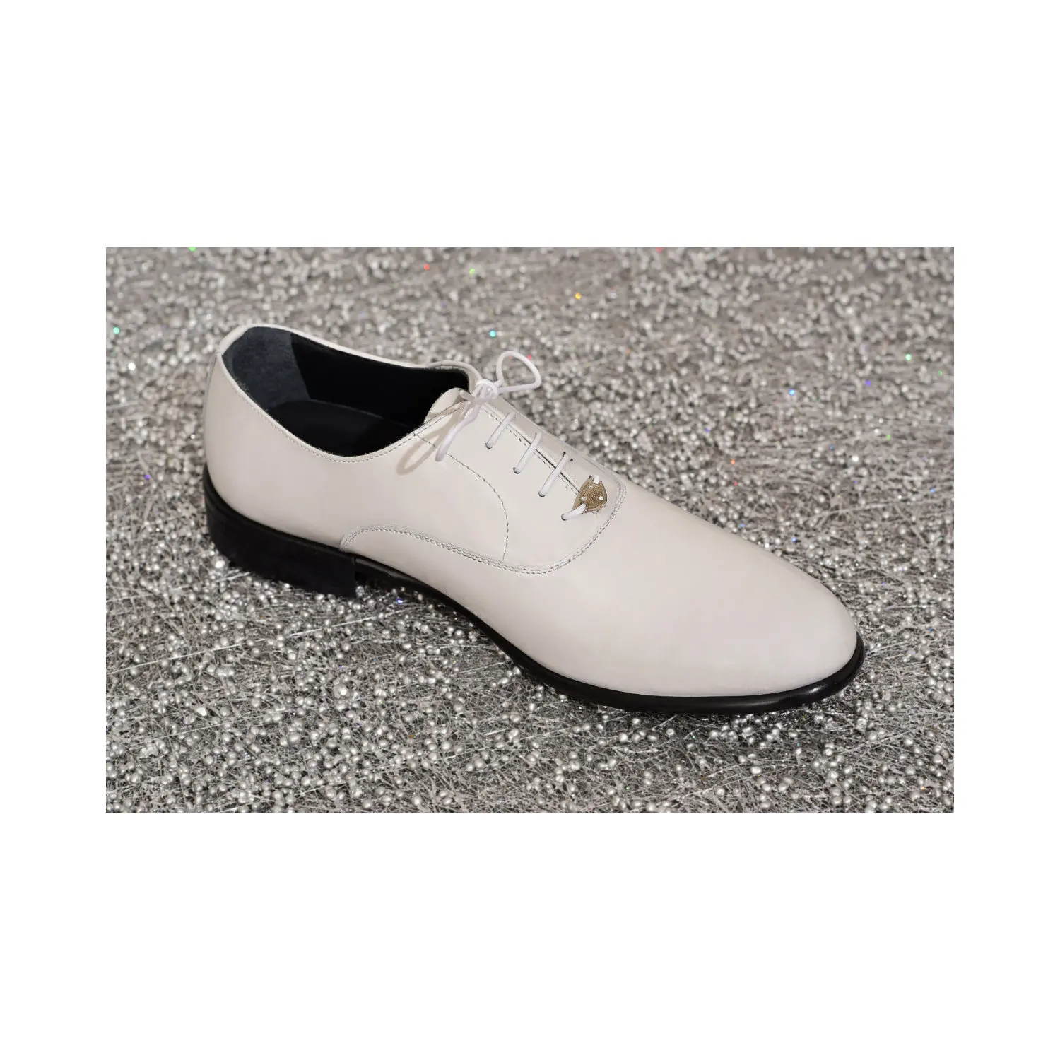 Italy - Brogues Men Shoes White 