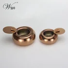 Ashtray Modern Tabletop Stainless Steel Windproof Ashtray With Lid Home Decoration Ash Holder Cigarette Ashtray