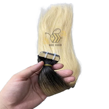 Tape In Hair Extensions Human Hair 613 color Straight 18 inch From Best Supplier in Viet Nam