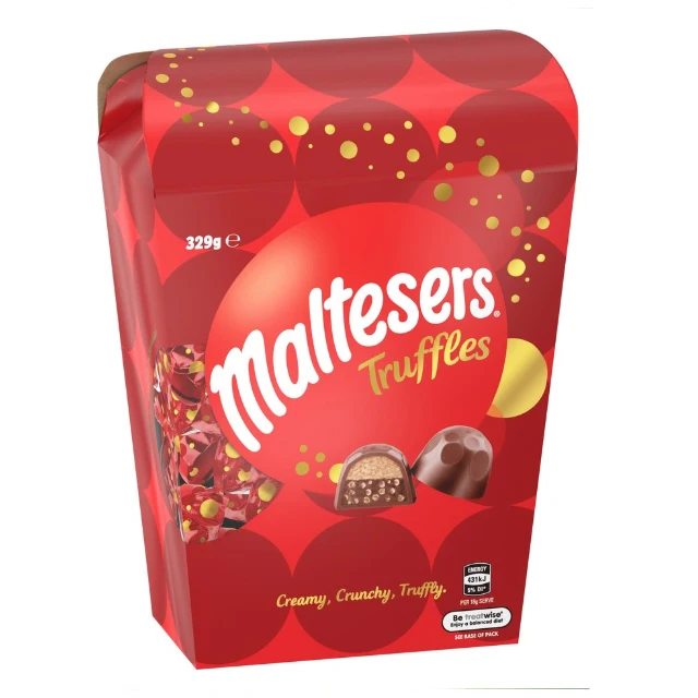 australia maltesers chocolate truffles gift box 329g choco ball