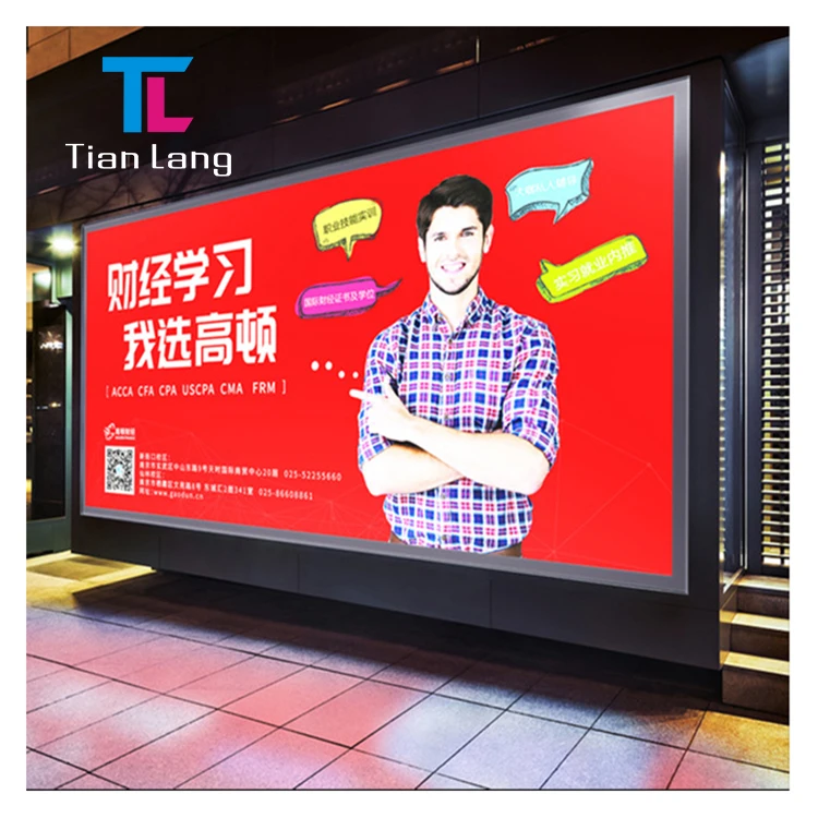 product battery powered light box display estatic electronic signs advertising steel structure billboard poles-8