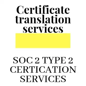 2021 Best soc 2 type 2 certification services multi-language translation online in multi language manufactures in India