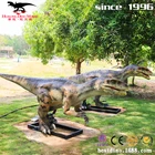 Life Size Animatronic Model Realistic Life Size Velociraptor Statue Animatronic Emulation Model
