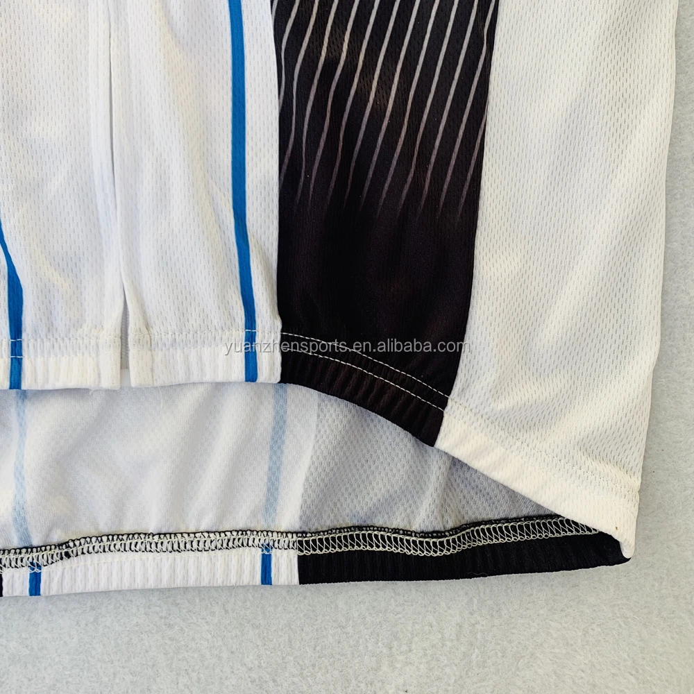 Oem Customized Quick Dry Mesh 150 180gsm Breathable Cycling Jersey