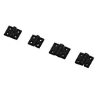 Nylon Hinges Aluminum Hinge Nylon Stud Mount Hinges For Aluminum Profiles 30 40 45