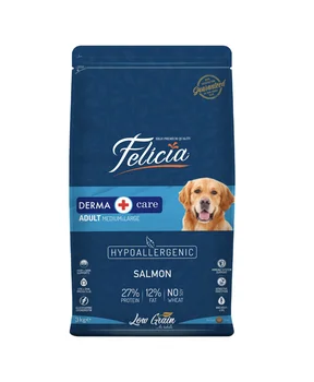 FELICIA Dog and Cat Dry Food - Chicken & Lamb & Salmon - 2kg 3kg 12kg 15 kg options