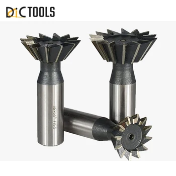 Hss M2 M35 M42 45 Degree 60 Degree Dovetail Milling Cutter Custom