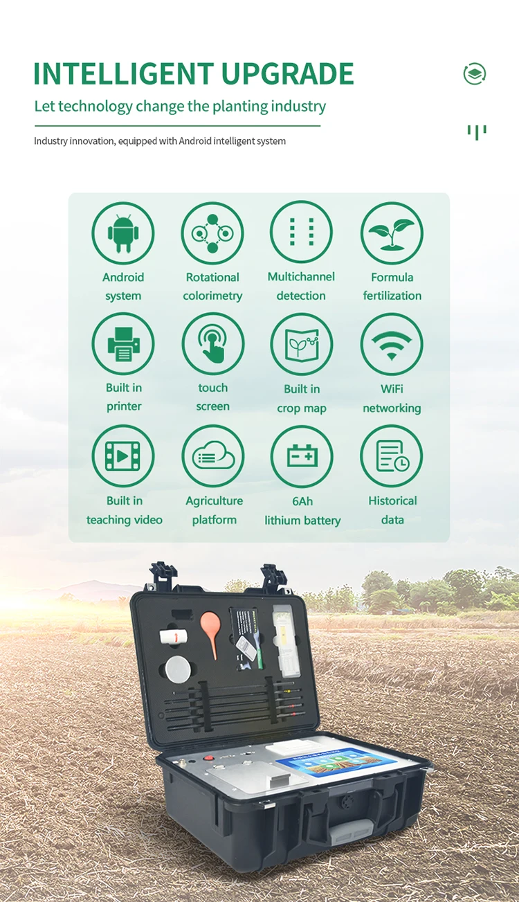 Highly Intelligent Soil Environment Test Analysis And Evaluation System