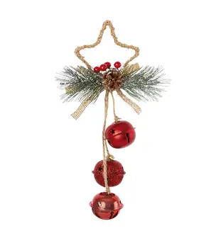 Wholesale direct factory new year Tree Decoration Christmas tree ornaments metal large jingle bells