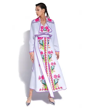 Unique Vintage Women Clothing Summer Dresses Ukrainian Dress With Tassel Ukrainian Dresses Full Sleeve Plus Size Evening Gown
