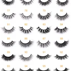 Eyelash Factory 7D21 Natural Mink Lashes Short Natural 3-d Looking Lashes 15 Mm Mink Eyelash