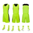 Custom Athletic Basketball Jersey Set Printed Personalized Sportswear With Name And Number For Men/Women/Boy