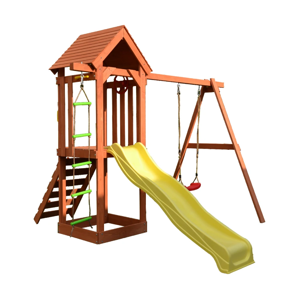 swing set 2 slides