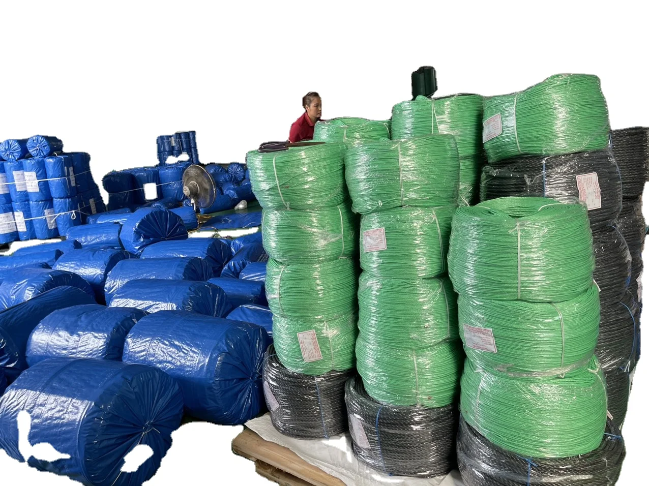 High Quality Lobster Trap Rope In 3strand Pp Twisted Packing Rope For