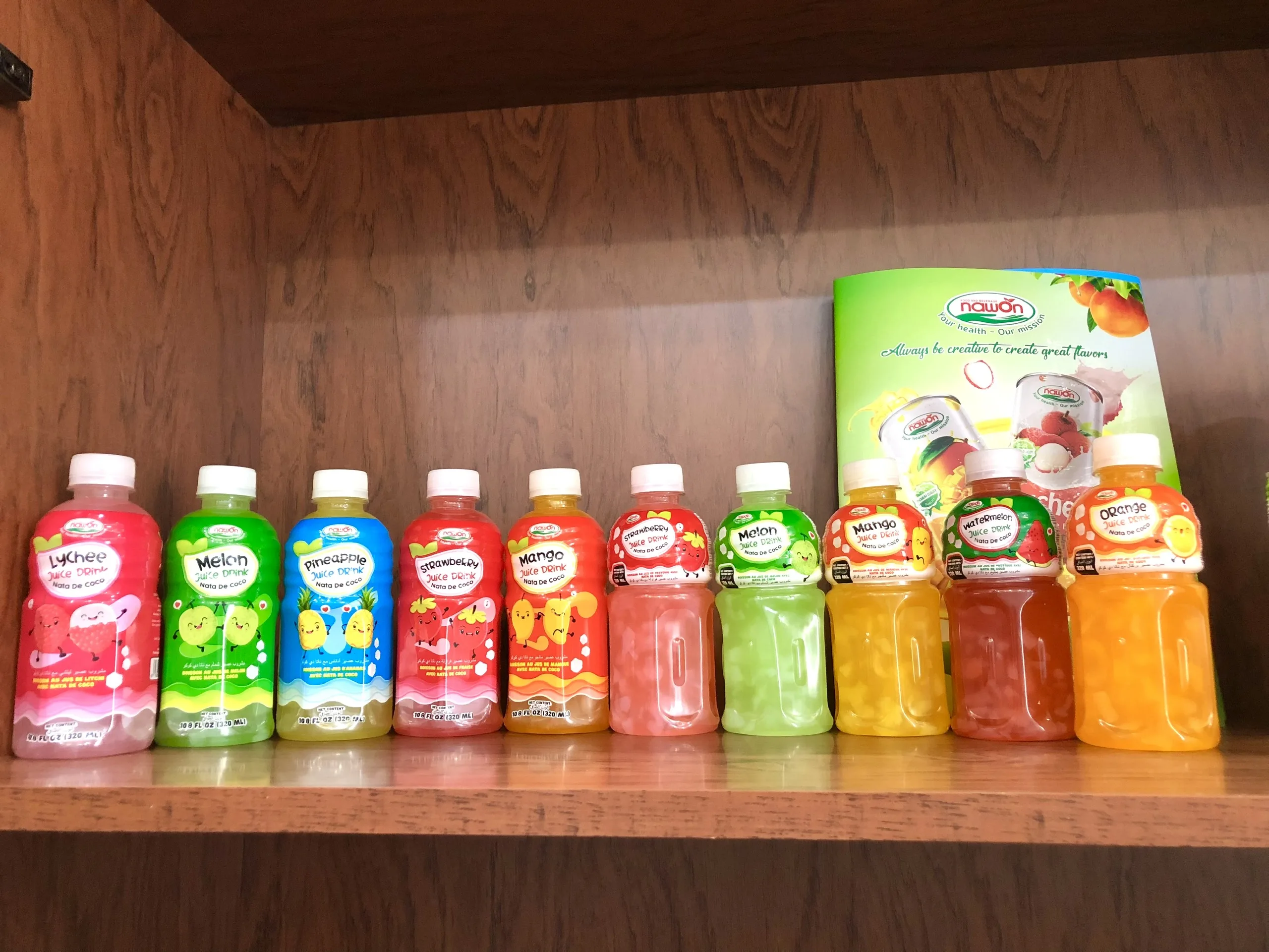 Натуральный соковый напиток Nata de Coco-Лучшая цена оптом-Бесплатная Акция