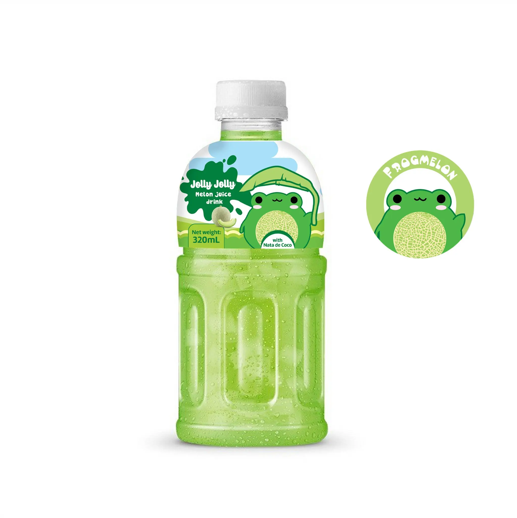JOLLY JOLLY Nata De Coco 320ml Pet Bottle Free Sample Best Selling Nata ...