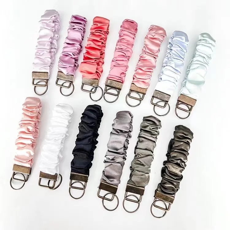 New Design Self Defense Keychain Cute Elastic Wristband Key Chain