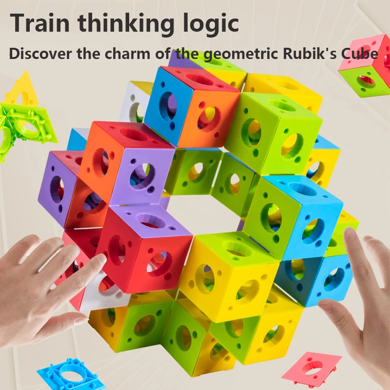 2023 New 800+ Games Fidget Toy Brain Training Shape Shifting Box 3d ...