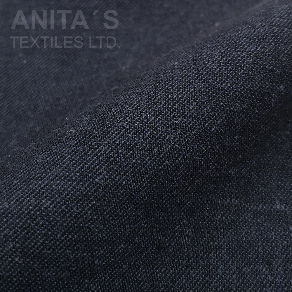 In Stock Bci Cotton Lyocell Polyester Linen Spandex Piece Dye Woven Double Stretch Fabric Buy