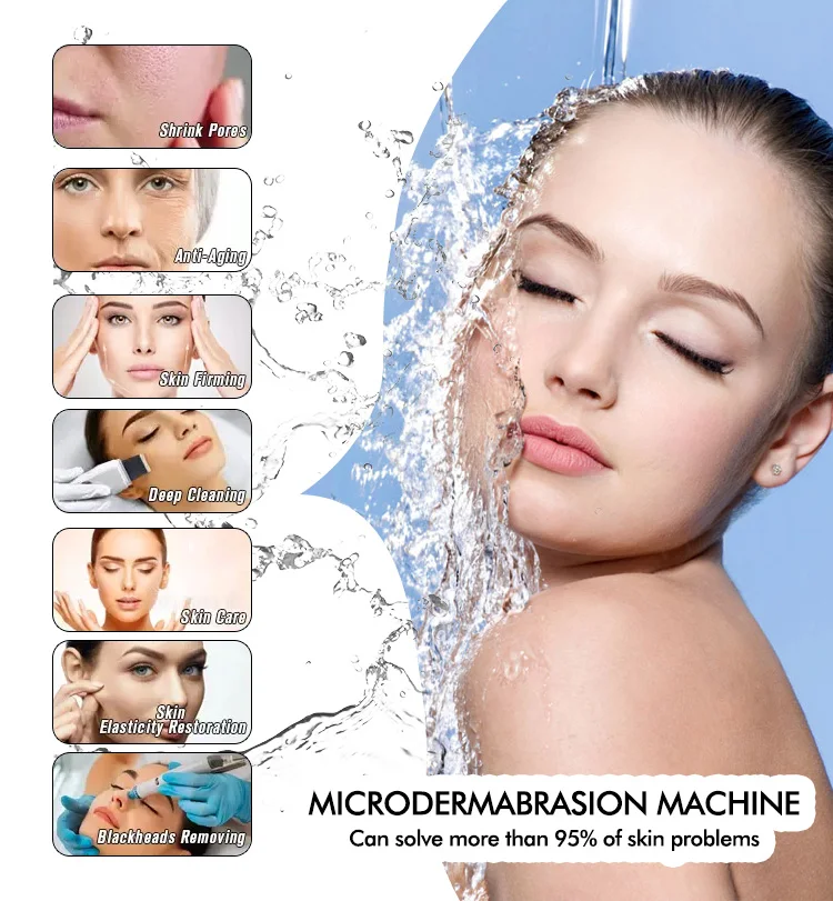 Newangie Trending Machine 14 in 1 Hydra Dermabrasion Skin Aqua Face Peeling Diamond Microdermabrasion Facial Machine