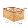 Natural: 45x31x20 cm