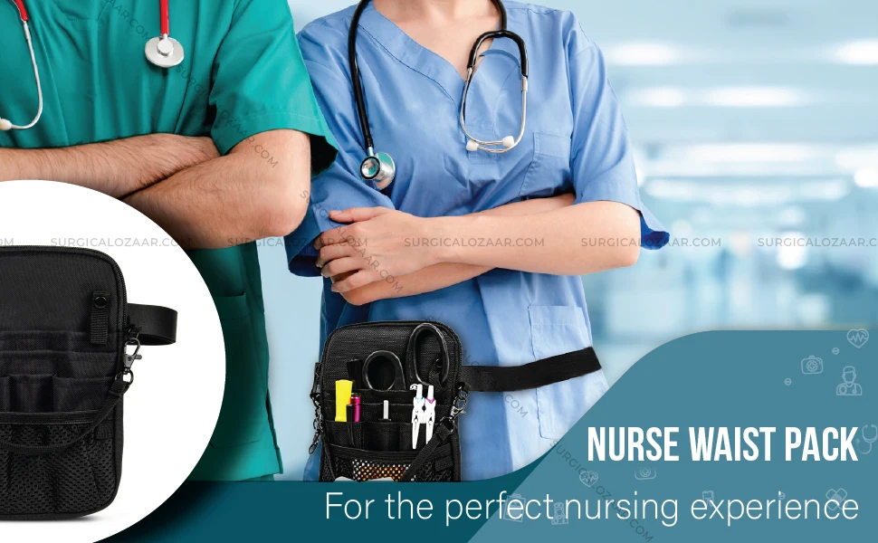 Nursing Fanny Pack With Medical Gear Pockets And Emergency Supplies