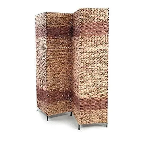 Разделитель для комнат с водяным Гиацинтом для украшения интерьера, экологически чистые складные экраны, большое количество перегородки для комнат