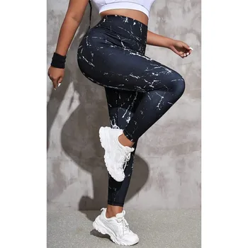 Design Your Own Polyester Spandex Yoga Leggings Running Compression Gym ...