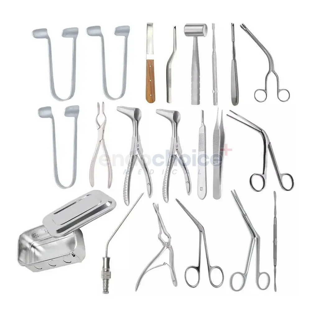 Professional Basic ENT Instrument Set for ENT Surgical Procedures ...