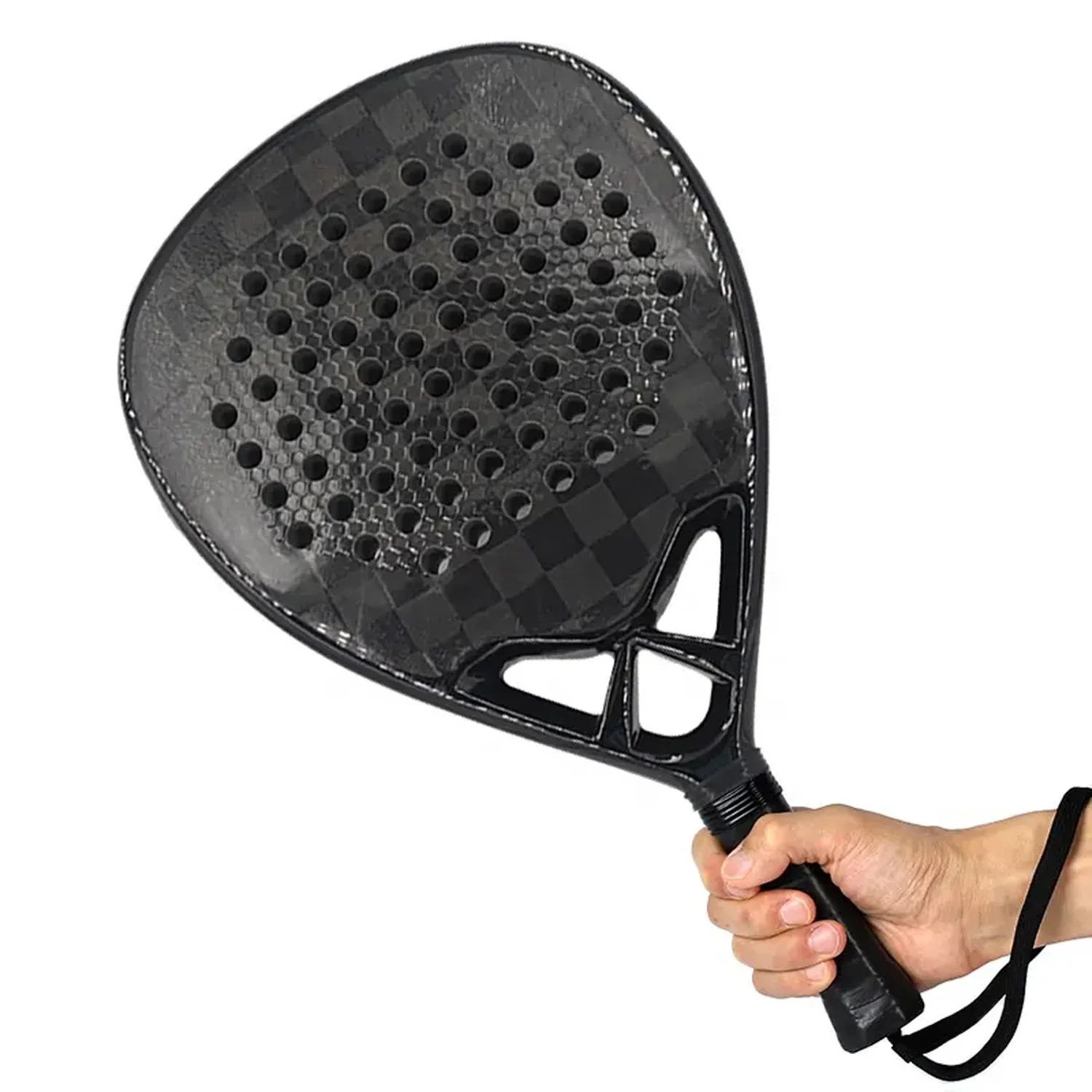 Raqueta De Padel De Fibra De Carbono,Diseño Bonito Y Mano De Obra