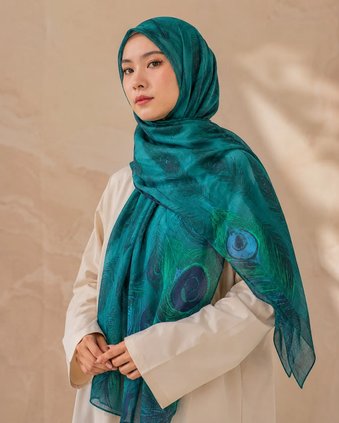 Custom Printed Modal Hijab