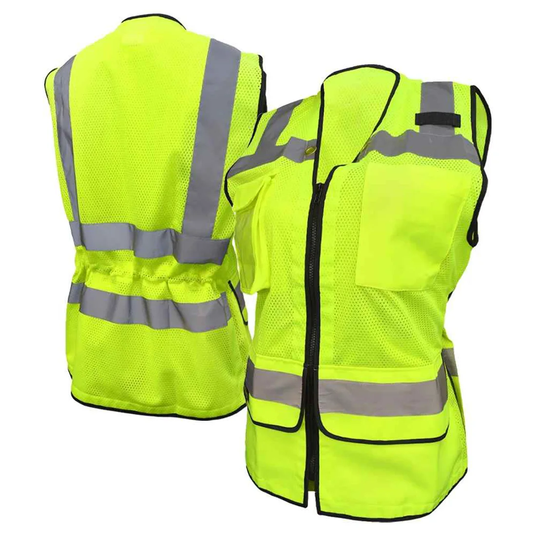 2024 Custom Made Logo High Visible Construction Vest Engineer Safety ...