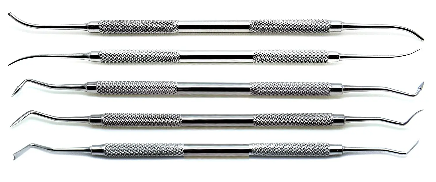 German Stainless Steel Wax Carving Tool Set - Surgical Dental Instrument  Kit-A+ Quality