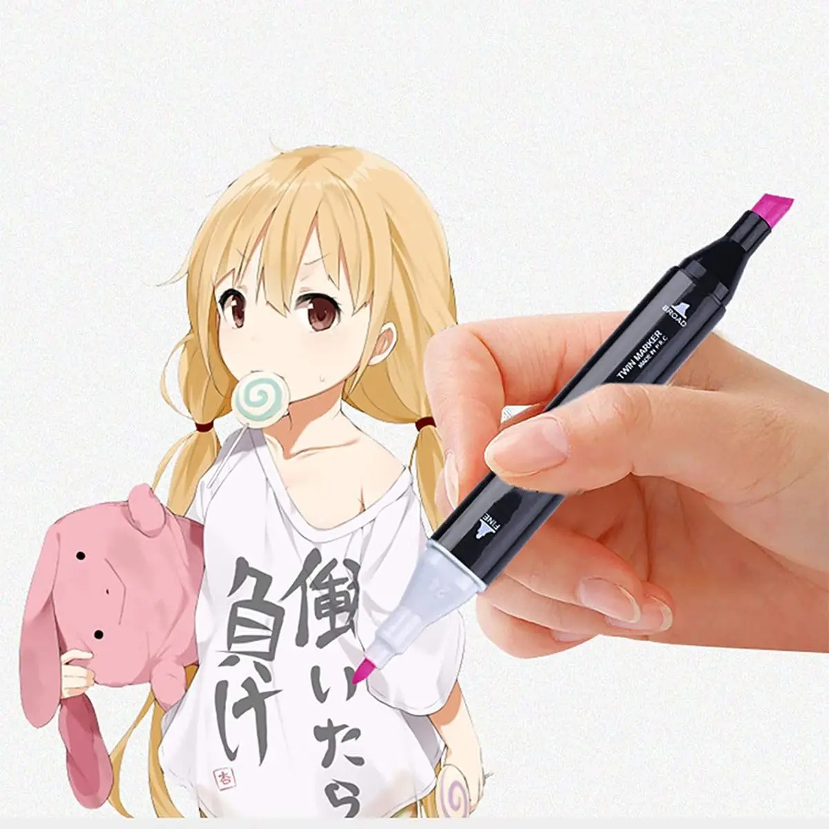 Маркеры для рисования 24 48 60 80 168 262 цветов