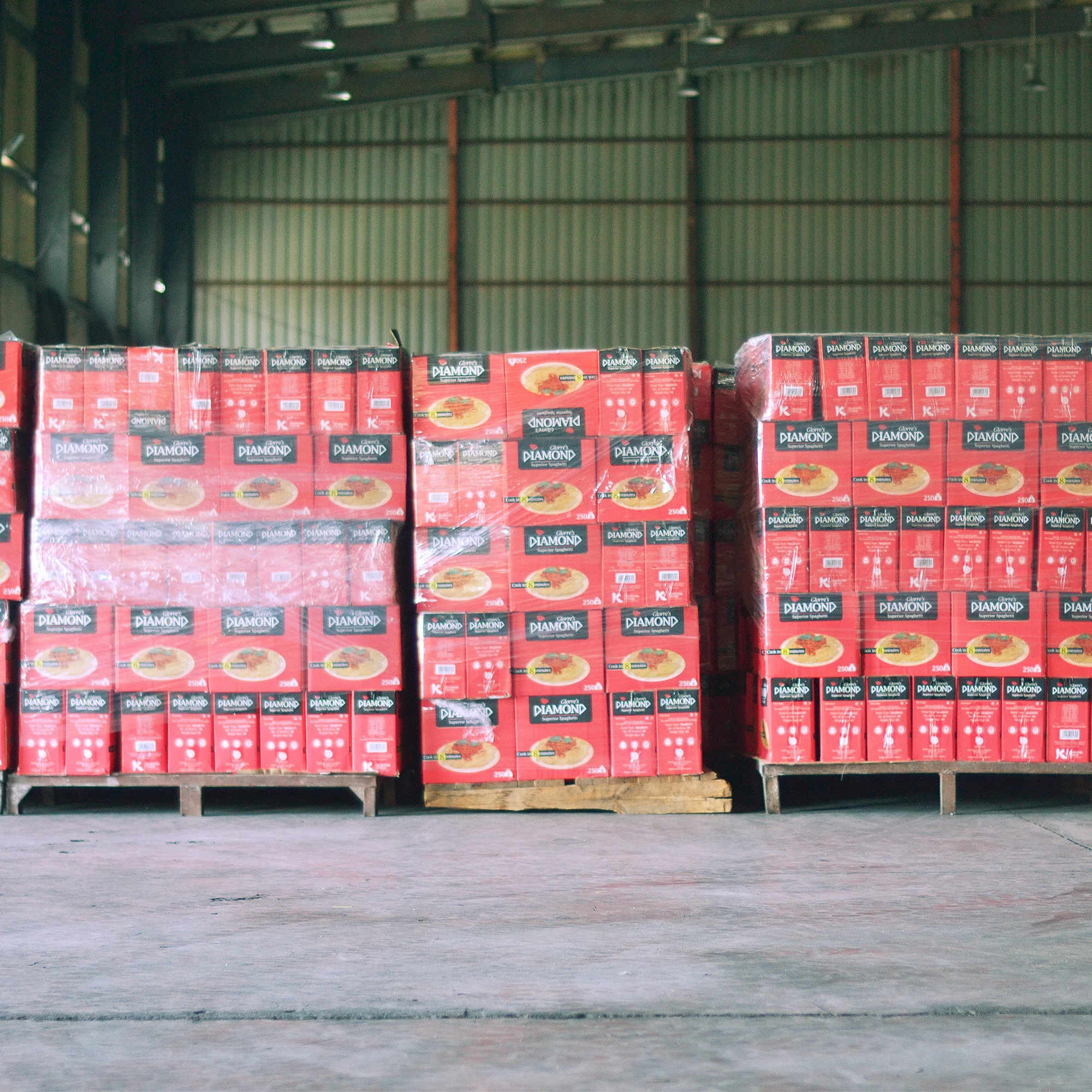 Diamond 250g The Best Spaghetti Iso 9001 Long Life 18 Month