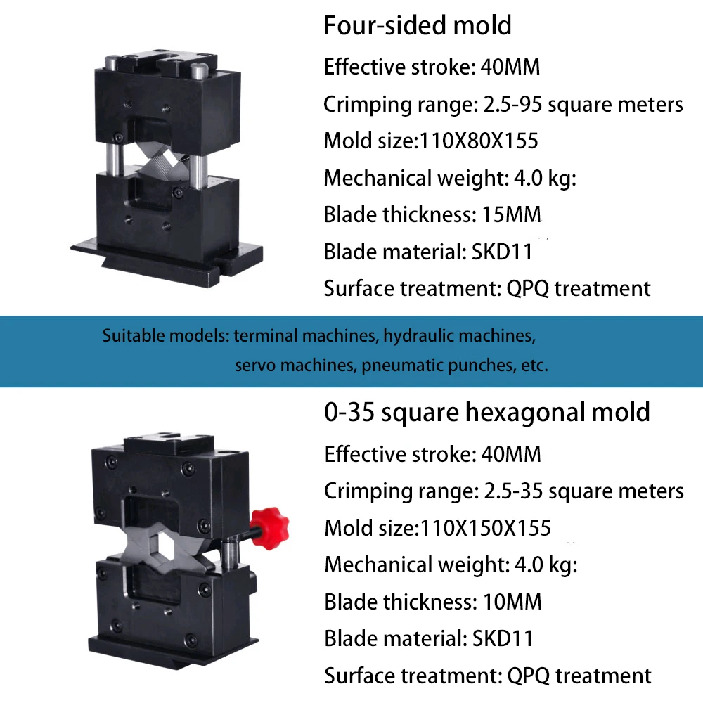 Hexagonal Terminal Machine Mould Silent Terminal Crimping Tool Aviation ...