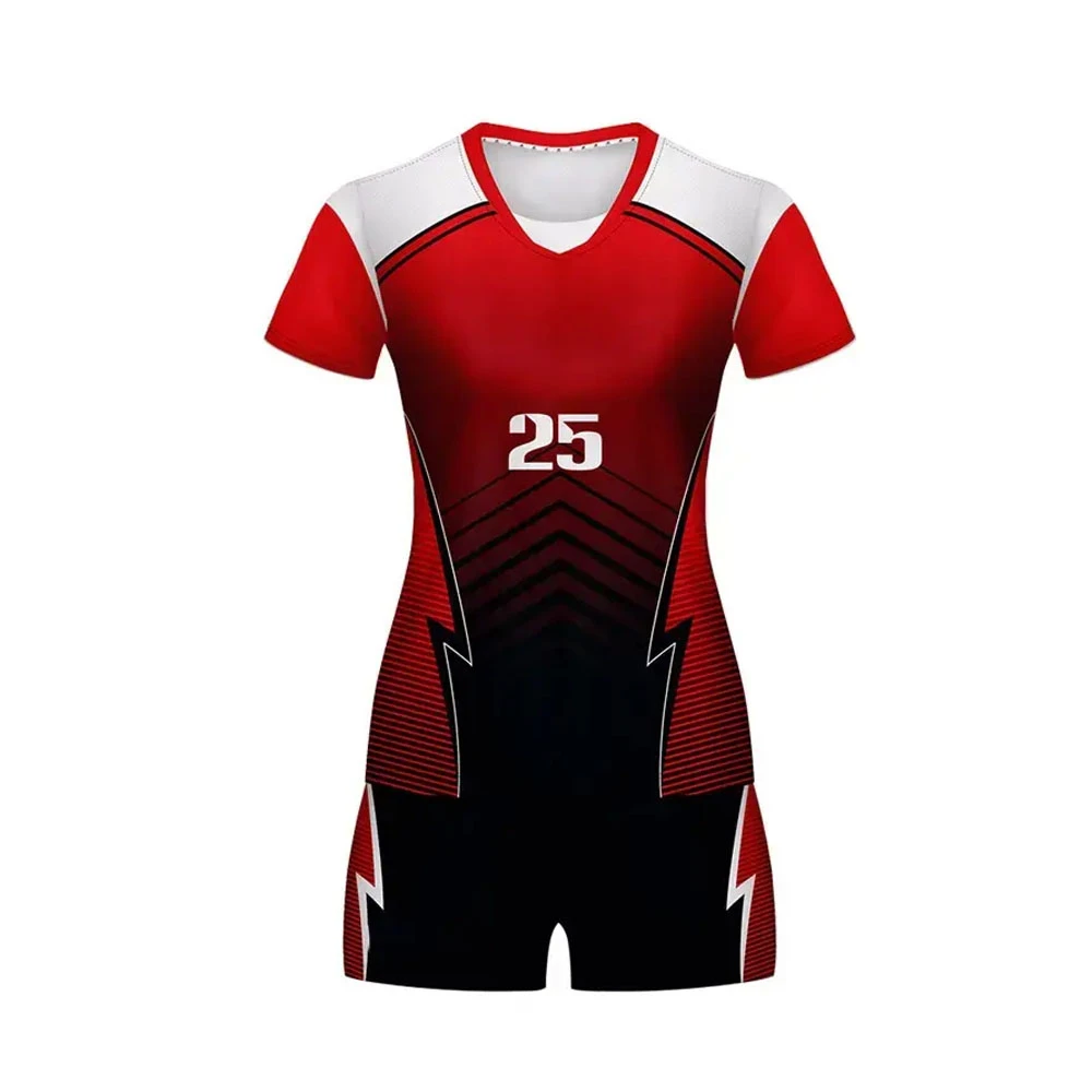 Professional Volleyball Uniform Customized Sublimation Volleyball Jerseys Custom Volleyball Kits 100% Polyester For Unisex 2025
