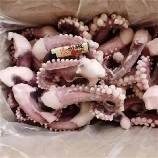 High Quality Cleaned Frozen Squid Tentacles