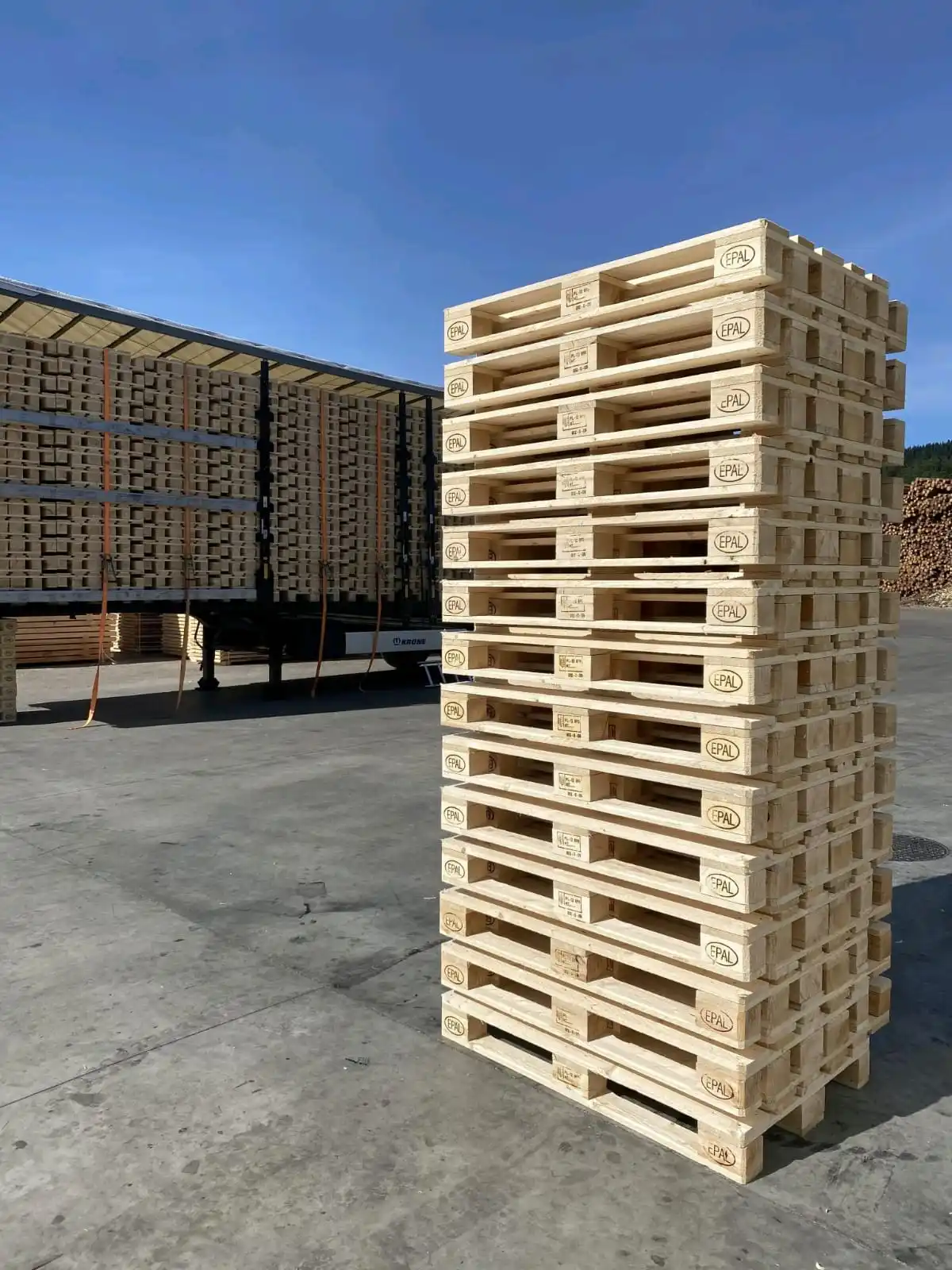 Epal Euro Pallets For Export - Best Quality Wood Epal Pallet - Buy Eco ...