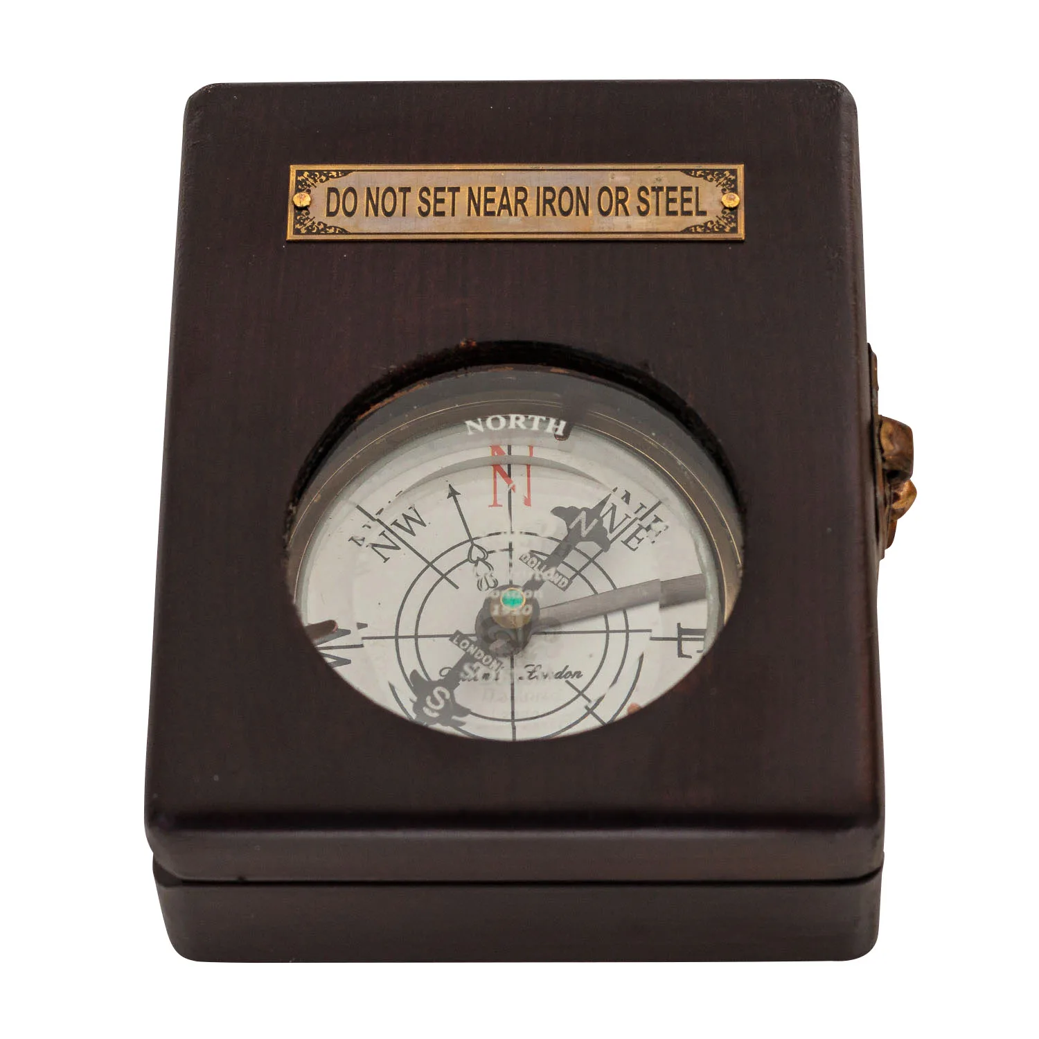 Античный морской направленный магнитный компас Маритим корабль навигационное украшение латунь стиль Реплика 10 см