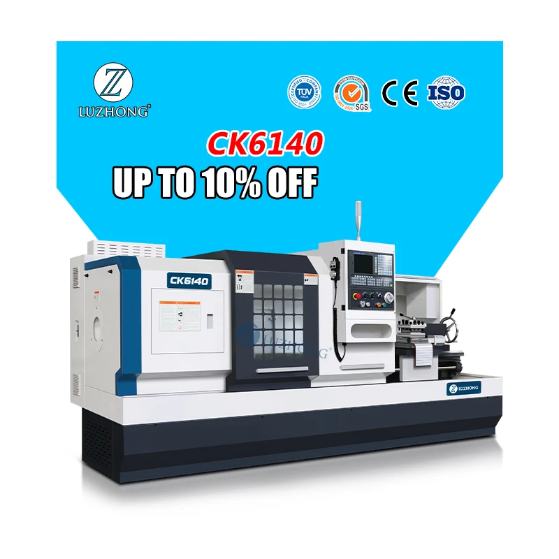 Gang Tool Lathe Cnc Lathe CK6140 Emco Cnc Lathe for Sale