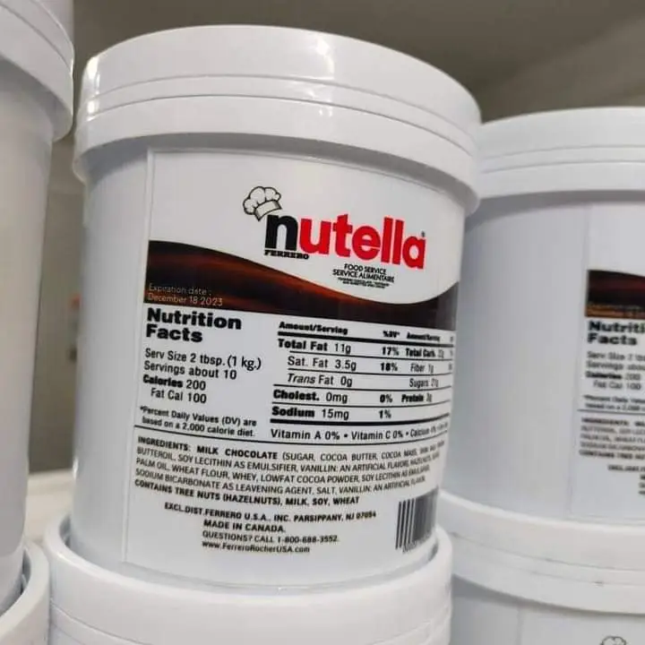 Quality Ferrero Nutella for Breakfast and All Time 25g,200g 400g 300g