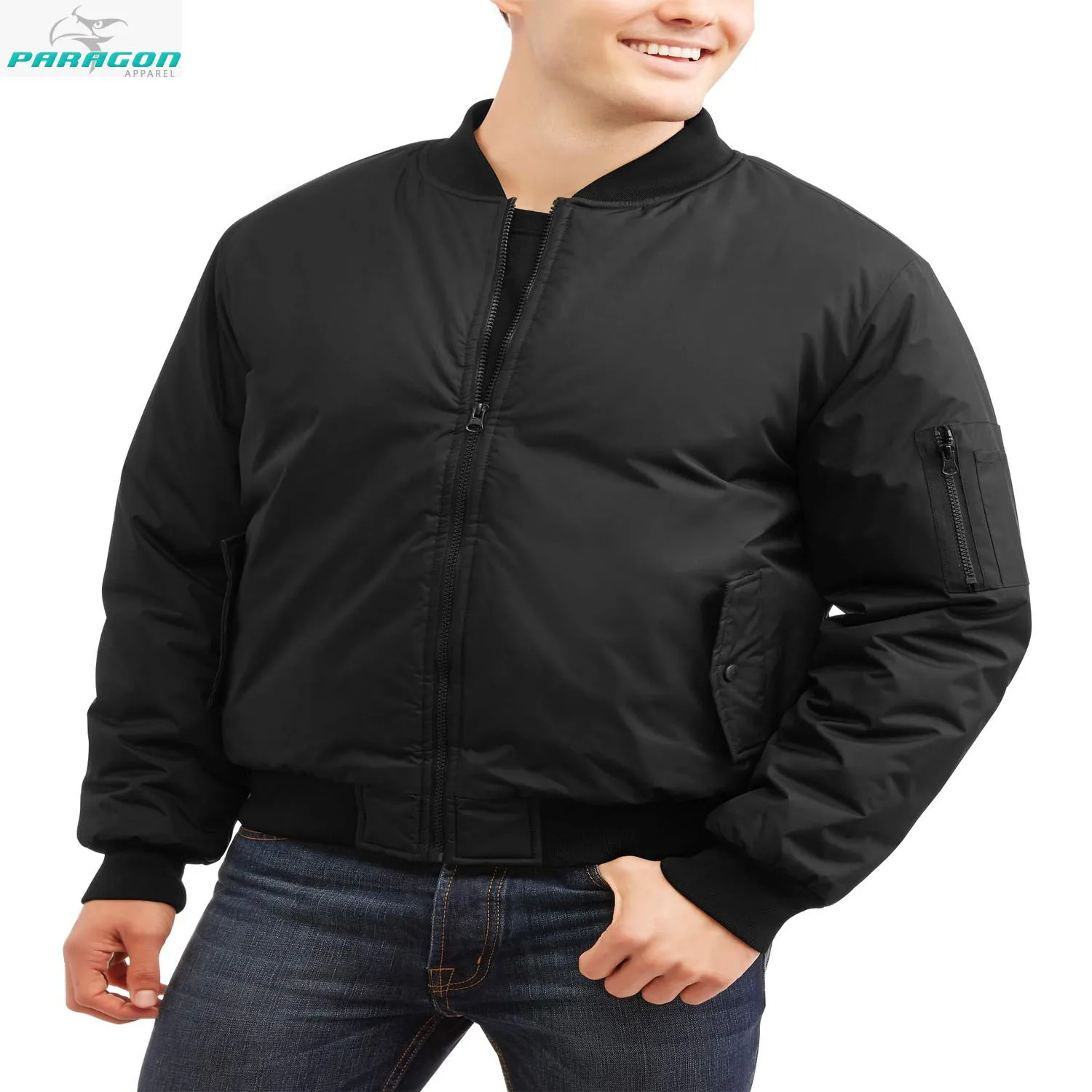 Blank Army Green Color Flight Custom Bomber Jacket, Street Wear Style Hot Branded Cheap Best Price Nylon Bomber Jacket