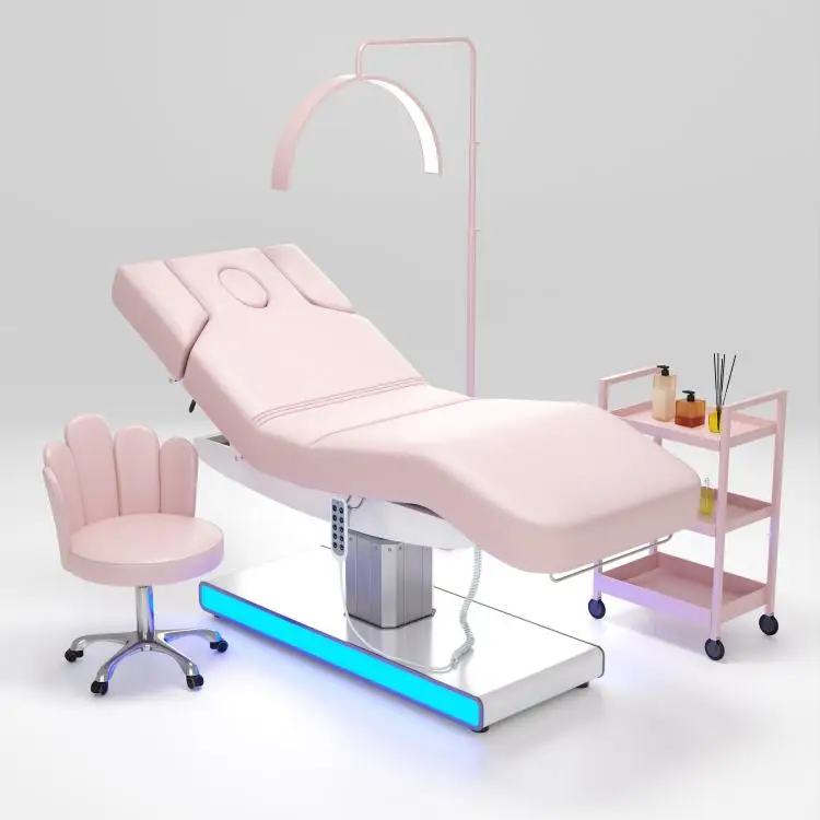 Popular Design Massage Tables and Beds Electric Massage Bed for Beauty Salon Portable Massage Table Lightweight
