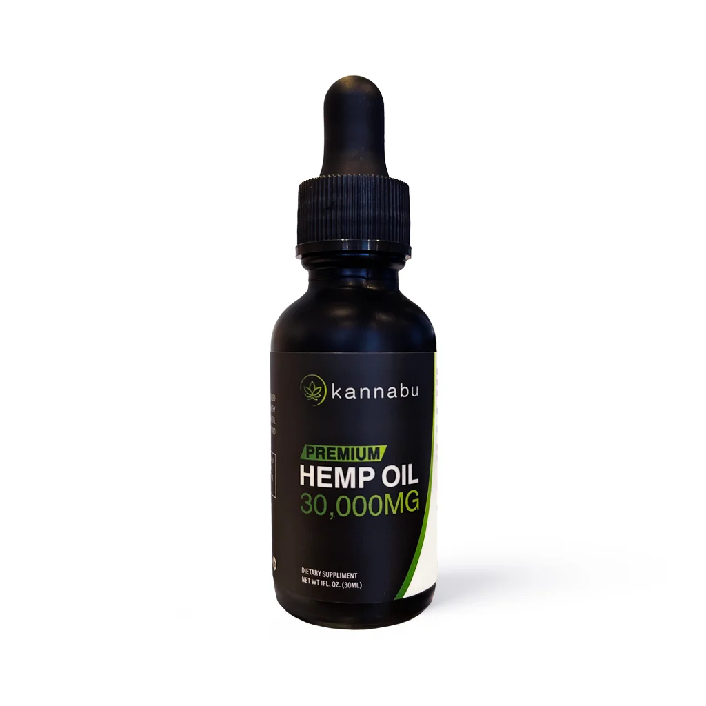 Kannabu Premium Hemp Oil Extract 30,000 Mg Hemp Seeds Omega 3 & 6
