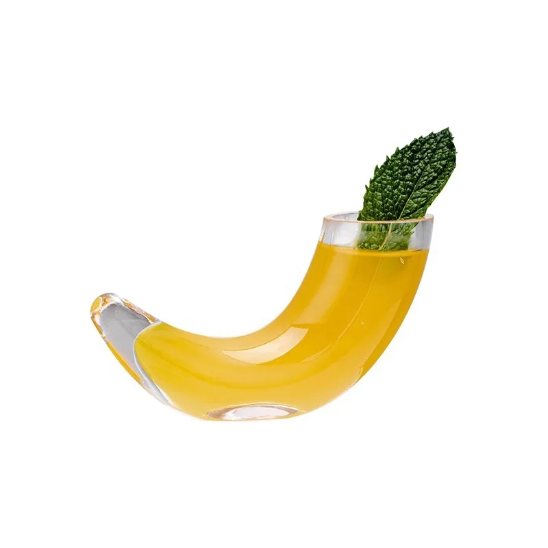 Unique Custom Stylish Shot Banana Bull Cocktail Glass Fancy Mini Horn  Drinking Liquor Shot Glasses Cups for Bar| Alibaba.com