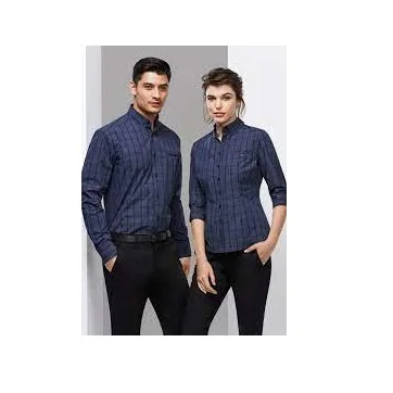 Wholesale Customized Set Lady Office Uniform Fashion Female Work Suit Women Elegant Business Pant  Men Shirt From India