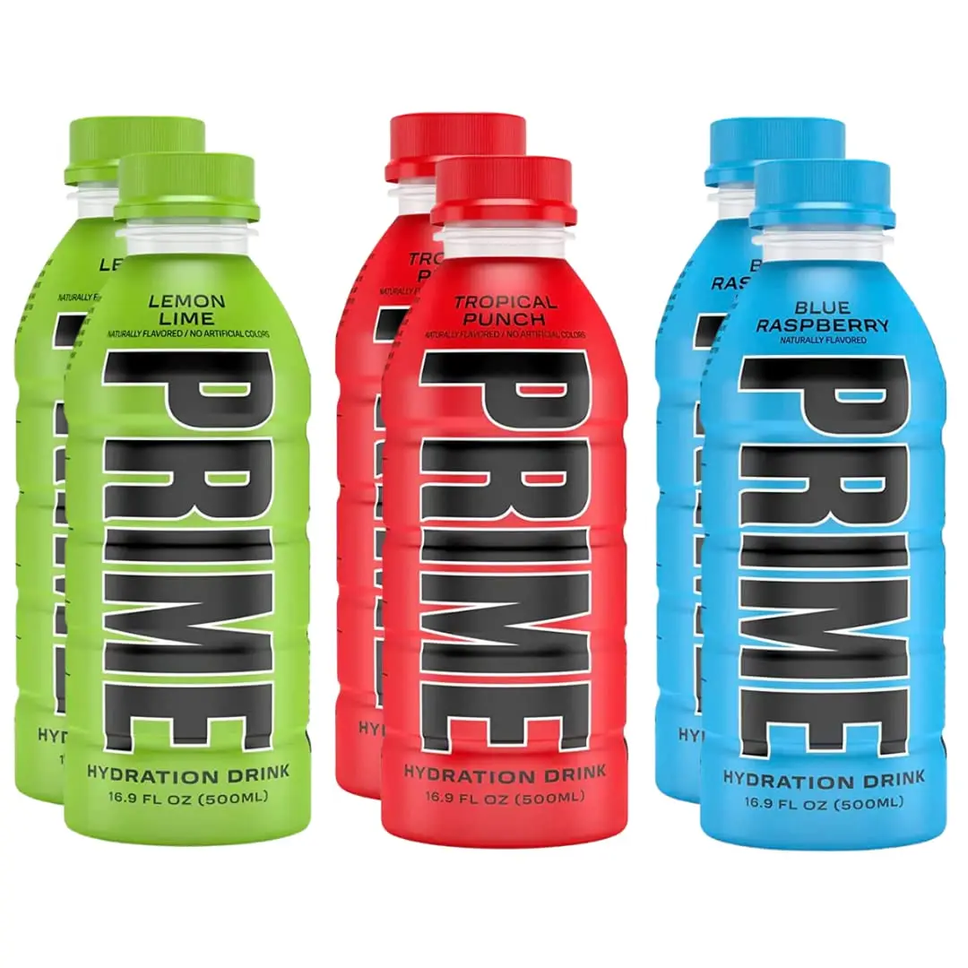 Prime 16 oz Blue Raspberry Hydration Drink 12-Pack